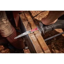 Milwaukee 48-00-5226 SAWZALL® The AX™ With Carbide Teeth Saw Blade 16 Milwaukee 48-00-5226 SAWZALL® The AX™ With Carbide Teeth Saw Blade