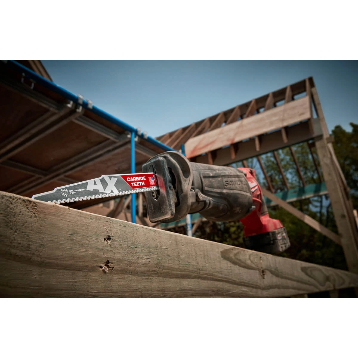 Milwaukee 48-00-5226 SAWZALL® The AX™ With Carbide Teeth Saw Blade 10 Milwaukee 48-00-5226 SAWZALL® The AX™ With Carbide Teeth Saw Blade