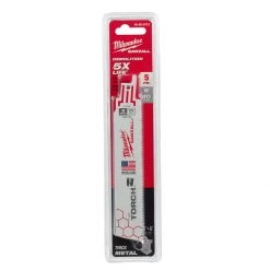 CUTTING ACCESSORIES Milwaukee 48-00-5713 - Torch Demo Metal Cutting Sawzall Blades 5PK