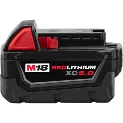 Milwaukee 48-11-1850 - M18 5.0Ah Li-Ion Battery Pack BATTERIES AND CHARGERS