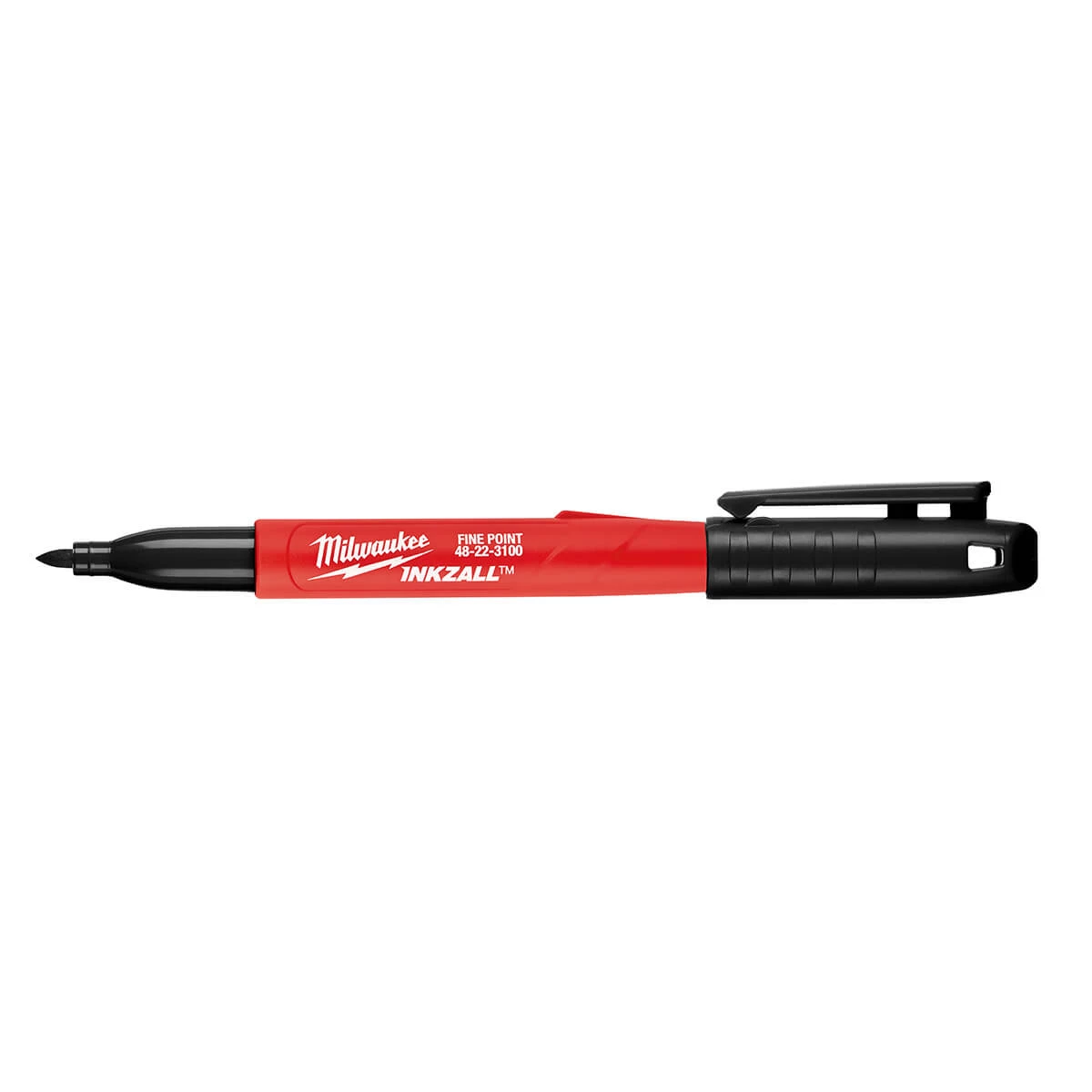 Milwaukee 48-22-3100 - Inkzall Black Fine Point Marker 3 Milwaukee 48-22-3100 - Inkzall Black Fine Point Marker