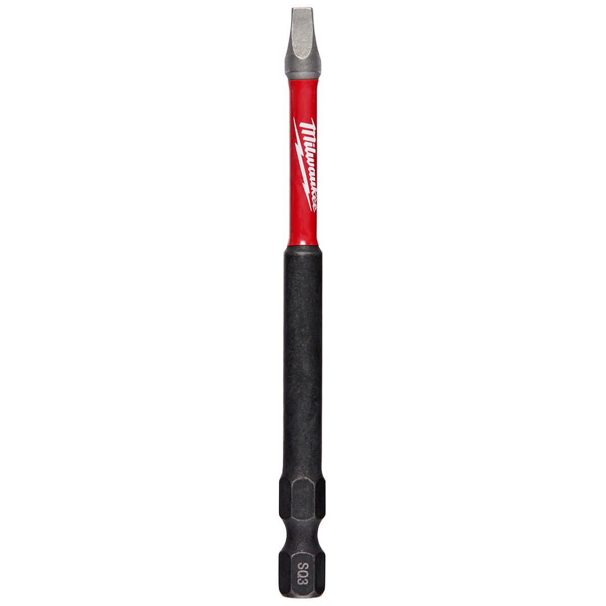 Milwaukee 48-32-4796 - SHOCKWAVE™ 3-1/2” Impact Square Recess #3 Power Bits 3 Milwaukee 48-32-4796 - SHOCKWAVE™ 3-1/2” Impact Square Recess #3 Power Bits