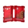 Milwaukee 48-89-4630 - SHOCKWAVE™ Titanium Drill Bit Set - 15PC DRIVING AND FASTENING ACCESSORIES