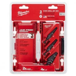 POWER TOOLS Milwaukee 48-89-9221 - STEP BIT 3PC KIT