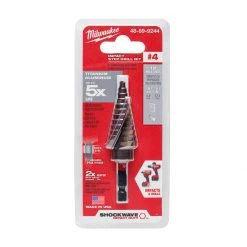 Milwaukee 48-89-9244 - SHOCKWAVE Impact Duty #4 3/16 - 7/8" 9 Milwaukee 48-89-9244 - SHOCKWAVE Impact Duty #4 3/16 - 7/8