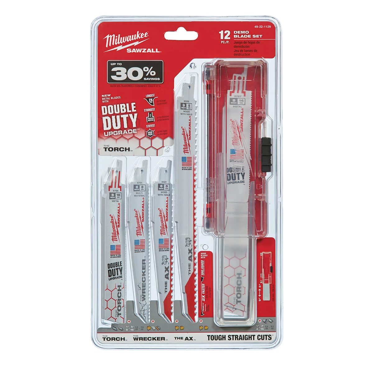 Milwaukee 49-22-3329 - 12PC ULTIMATE DEMOLITION KIT ACCESSORIES 5 Milwaukee 49-22-3329 - 12PC ULTIMATE DEMOLITION KIT ACCESSORIES