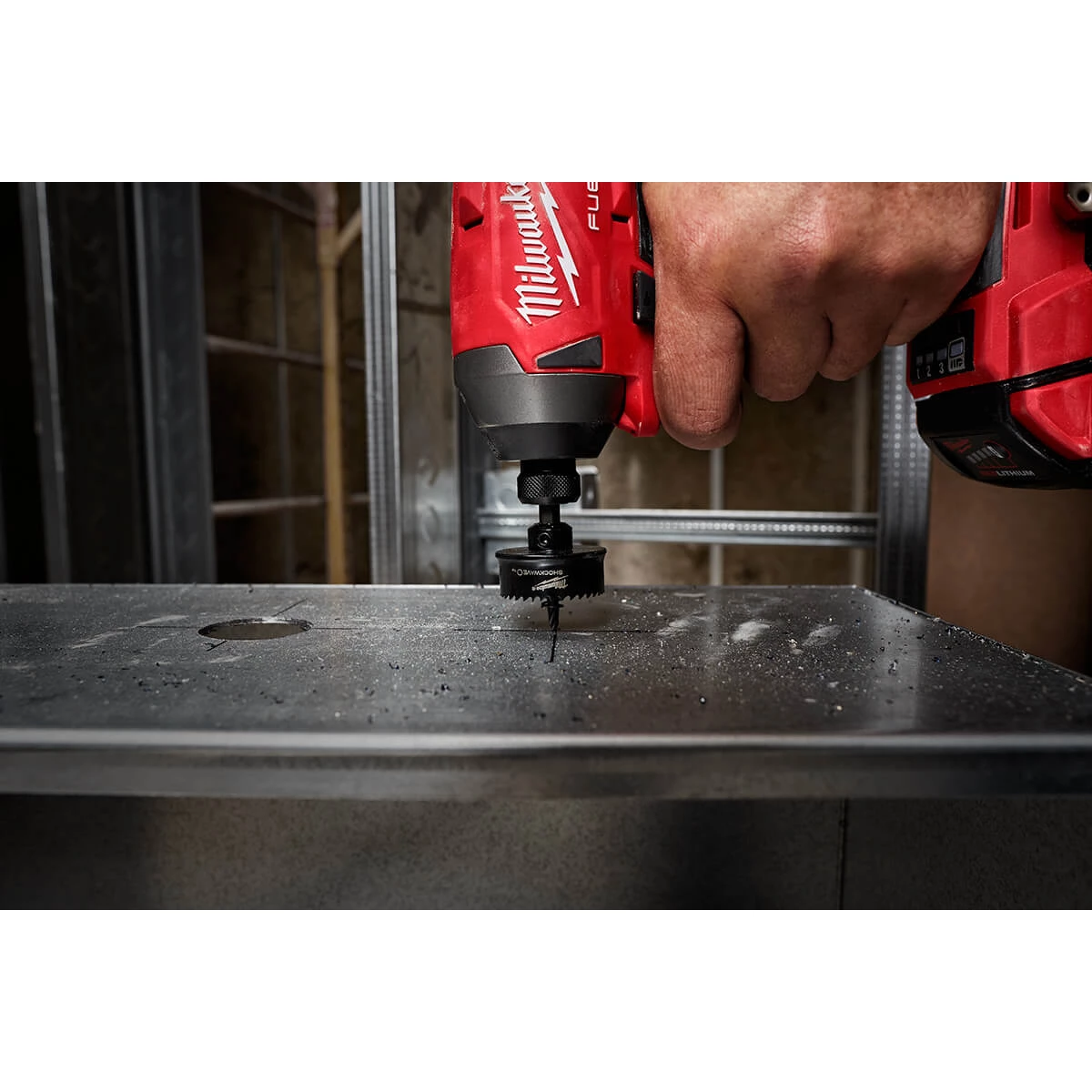 Milwaukee 49-56-9820 - SHOCKWAVE™ Impact Hole Saws DRIVING AND FASTENING ACCESSORIES 5 Milwaukee 49-56-9820 - SHOCKWAVE™ Impact Hole Saws DRIVING AND FASTENING ACCESSORIES