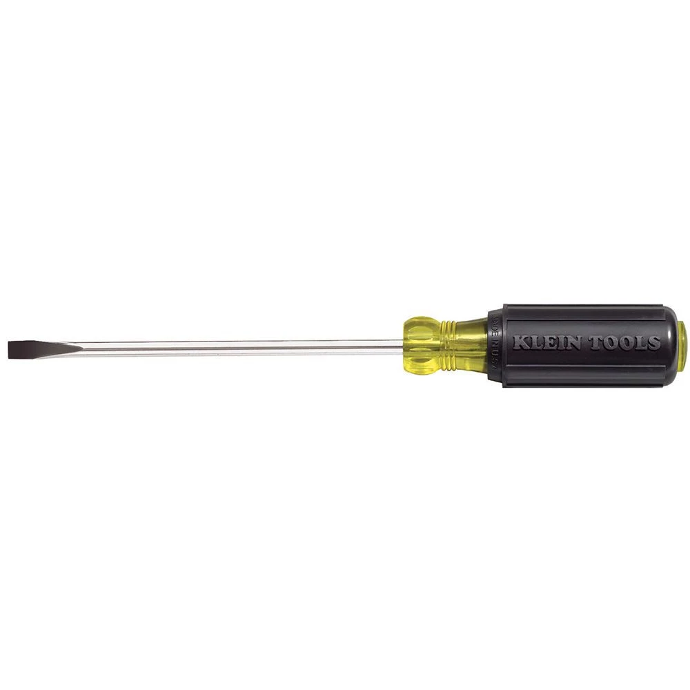 Klein 605-4 - 1/4" Cabinet Tip Screwdriver - 4" 3 Klein 605-4 - 1/4" Cabinet Tip Screwdriver - 4"