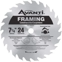 Freud A0724A - Avanti 7-1/4" 24T Framing Saw Blade