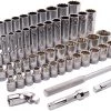 Dynamic D010013 Tools 3/8-Inch Drive 57 Piece 12 Point, Standard/Deep, SAE/Metric Socket Set, 1/4-Inch-1-Inch, 6-Millimeter-19-Millimeter 1 Dynamic D010013 Tools 3/8-Inch Drive 57 Piece 12 Point, Standard/Deep, SAE/Metric Socket Set, 1/4-Inch-1-Inch, 6-Millimeter-19-Millimeter