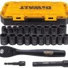 DRIVING AND FASTENING ACCESSORIES DEWALT DWMT74739 - 1/2-in Drive Impact Socket Set, 23-pc