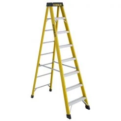 FEATHERLITE Featherlight 6908 8' Fiberglass Step Ladder