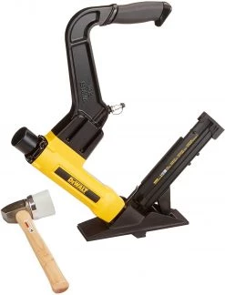 SALE DeWalt DWFP12569 - 2-in-1 Flooring Tool (15.5 Gauge Staples Or 16 Gauge