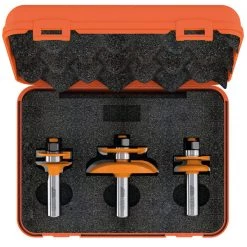 CMT 800.522.11 - 3 Pc Junior Raised Panel Set With Back Cutter