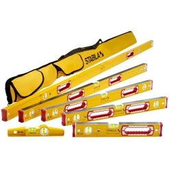 Stabila 78496 - 6 Level Kit - 78"/48"/32"/24"/16"/10"
