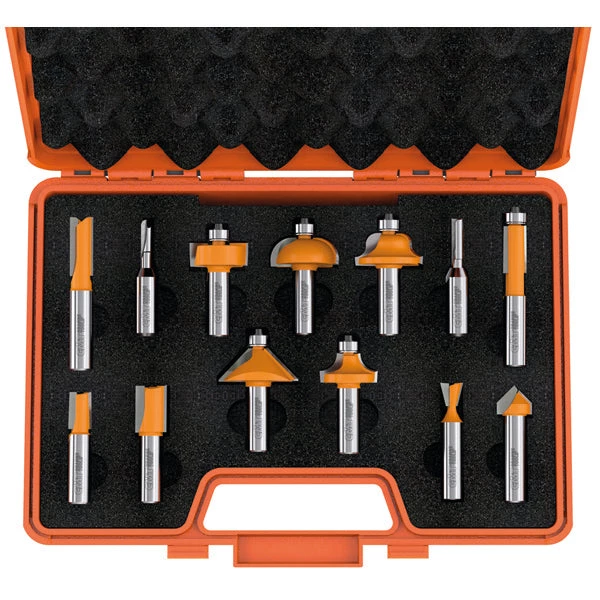 CMT 800.505.11 - 13pc Router Bit Set with 1/2" Shank | High-Performance Woodworking Tools 3 CMT 800.505.11 - 13pc Router Bit Set - 1/2" Shank