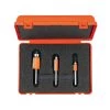 CMT 806.001.11 3-PIECE FLUSH TRIM BIT SET, 1/4-INCH SHANK