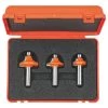 SALE CMT 838.501.11 - 3 PC ROUNDOVER ROUTER BIT SET 1/2" SHANK