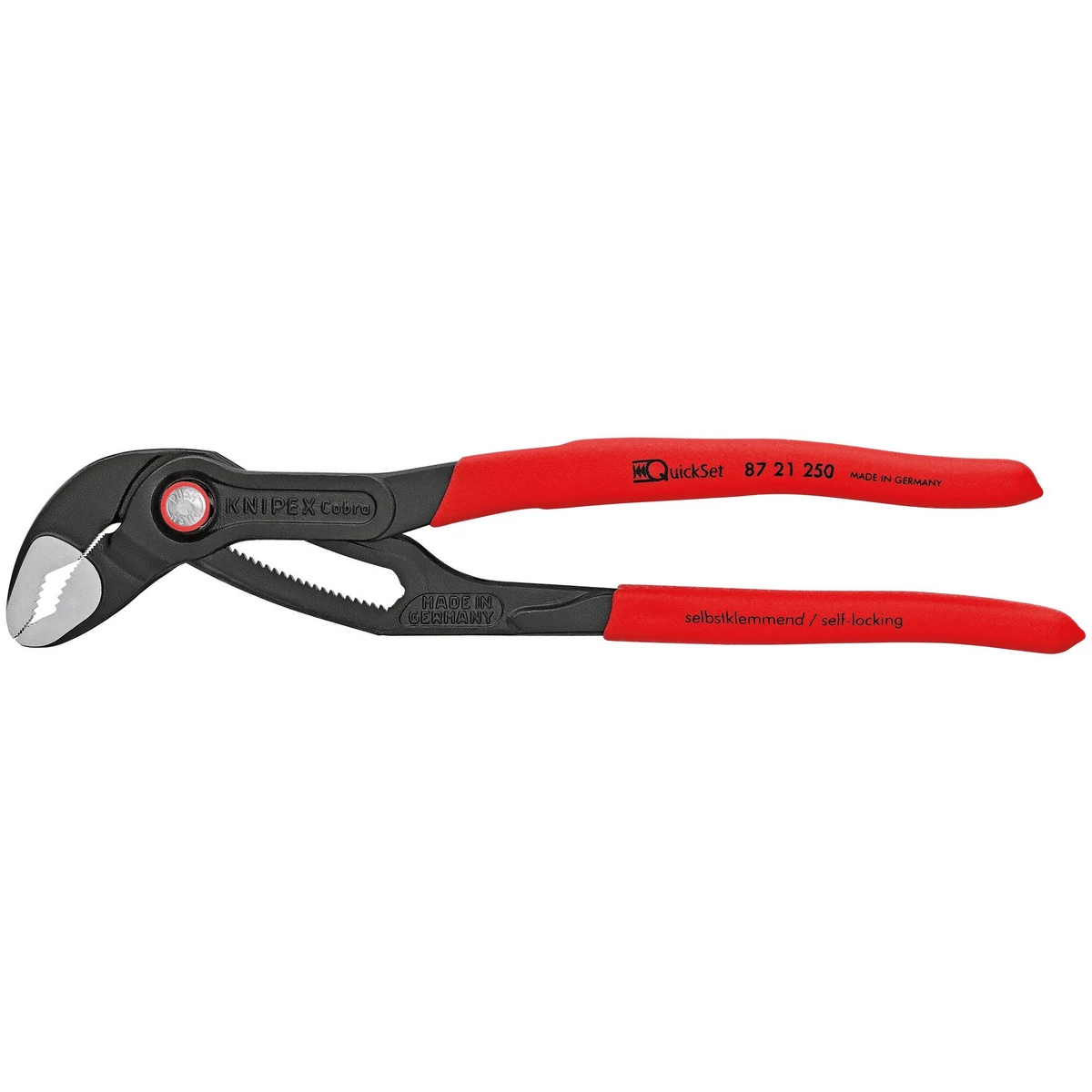KNIPEX 87 21 250 Cobra Quick Set Water Pump Pliers HAND TOOLS 3 KNIPEX 87 21 250 Cobra Quick Set Water Pump Pliers HAND TOOLS