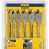 DeWALT IRWIN Tools 88886 Speedbor Blue Groove Spade Bit Set, 6-Piece By IRWIN 2 DeWALT IRWIN Tools 88886 Speedbor Blue Groove Spade Bit Set, 6-Piece By IRWIN