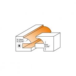 WHAT'S NEW CMT 891.501.11 - RAIL & STILE ROUTER BIT SET