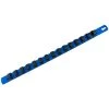 DRIVING AND FASTENING ACCESSORIES Gray Tools GT-91218B - 1/2" Drive Socket Organizer Rail 18" Blue