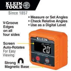 POWER TOOLS Klein 935DAG - Digital Angle Gauge And Level