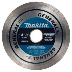 Makita A-95071 - 4-1/2" Continuous Rim Diamond Blade ACCESSORIES