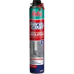 AKFIX AKTC930- Thermcoat Thermal & Acoustic Insulation Pu Spray Foam (Gun Use) SALE