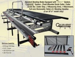 SALE Alum-A-Brake QMS106 - Q-series W/Cut System And Measure Device- 10' 6