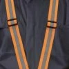 DYNAMIC SAFTEY TSHG33/ - LSASH BELTS ORANGE/SILVER/ORANGE Large