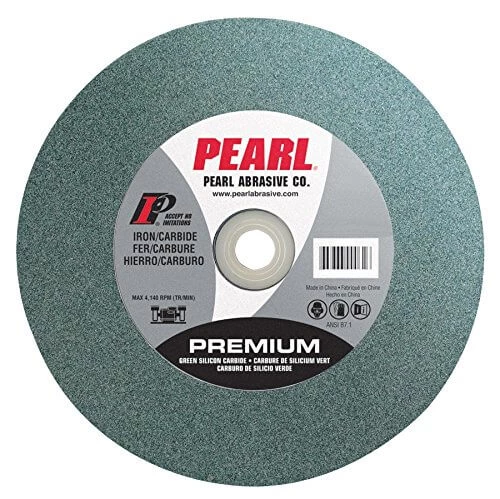 ABRASIVES Pearl 8" X 1" X 1" 120 Grit Grinding Wheel 2 ABRASIVES Pearl 8" X 1" X 1" 120 Grit Grinding Wheel