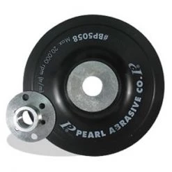 Pearl BP4558 - 4-1/2 X 5/8-11 Backup Pad For Fiber Discs, Smooth-Faced ABRASIVES