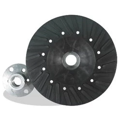 Pearl BP7058S - 7 X 5/8-11 Backup Pad For Fiber Discs, Spiral-Faced ABRASIVES