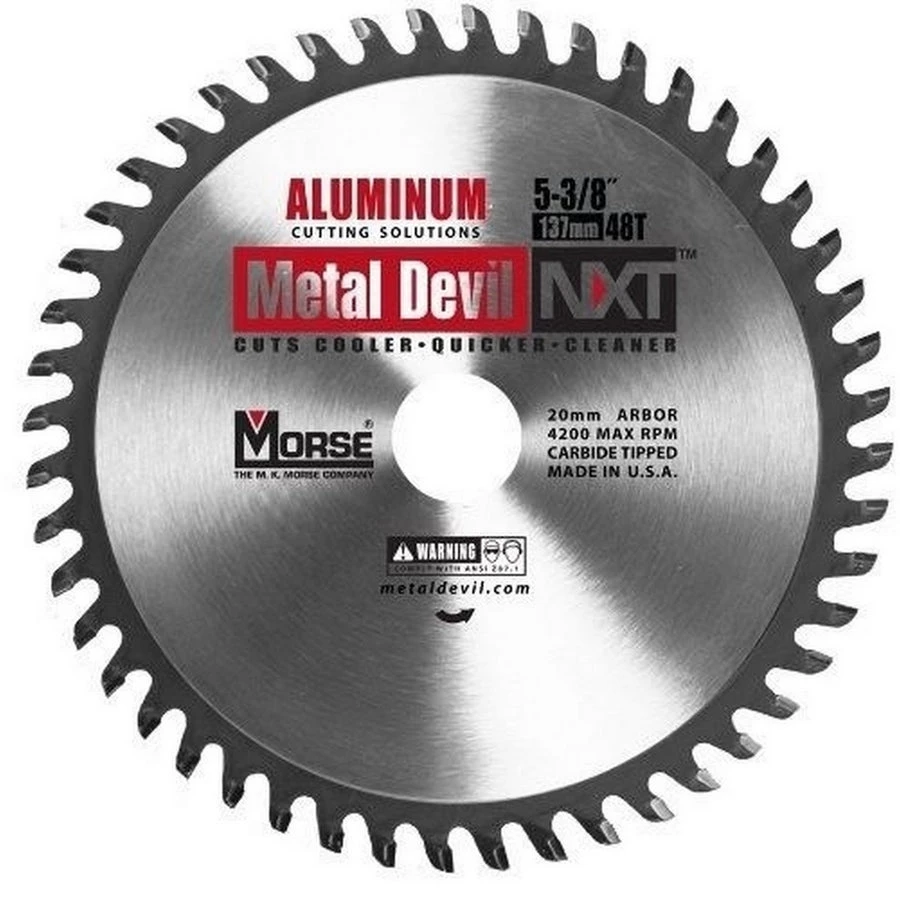 MK-Morse CSM53848NAC - CIRC BLADE 5-3/8" 48T NXT ALUMINUM SALE 3 MK-Morse CSM53848NAC - CIRC BLADE 5-3/8" 48T NXT ALUMINUM SALE