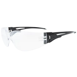 SALE EDGE EYEWEAR CV111 - Viso - Black Frame / Smoke Lens Safety Glasses