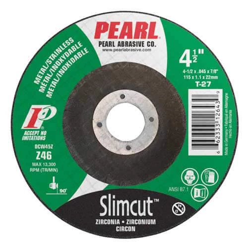 PEARL 5 X .045 X 7/8 Thin Cut-Off Wheel 3 PEARL 5 X .045 X 7/8 Thin Cut-Off Wheel