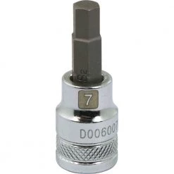 DRIVING AND FASTENING ACCESSORIES Dynamic 3/8" D BIT Socket HEX 7 MM