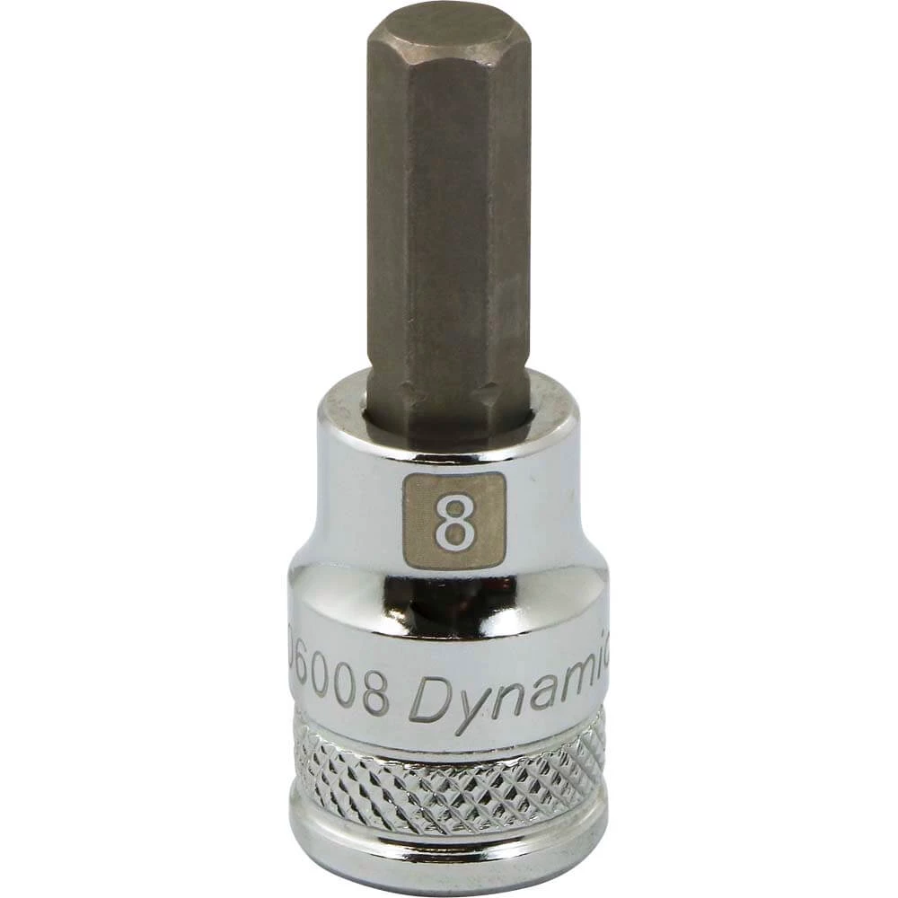 Dynamic 3/8" D BIT Socket HEX 8 MM DRIVING AND FASTENING ACCESSORIES 3 Dynamic 3/8" D BIT Socket HEX 8 MM DRIVING AND FASTENING ACCESSORIES