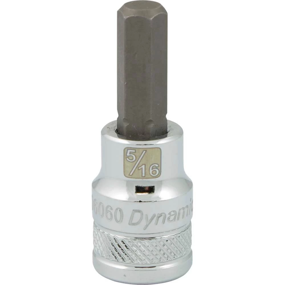 Dynamic 3/8" D BIT Socket HEX 5/16" DRIVING AND FASTENING ACCESSORIES 3 Dynamic 3/8" D BIT Socket HEX 5/16" DRIVING AND FASTENING ACCESSORIES