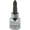 DRIVING AND FASTENING ACCESSORIES Gray GT-D006202 - 3/8" D BIT SOCKET PH2