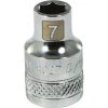 Dynamic 3/8" D 6 PT 7MM Chrome Socket