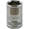 DRIVING AND FASTENING ACCESSORIES Dynamic 3/8" D 6 PT 13MM Chrome Socket