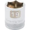 Dynamic 3/8" D 6 PT 19MM Chrome Socket