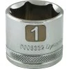 Dynamic 3/8" D 6 PT 1" Chrome Socket