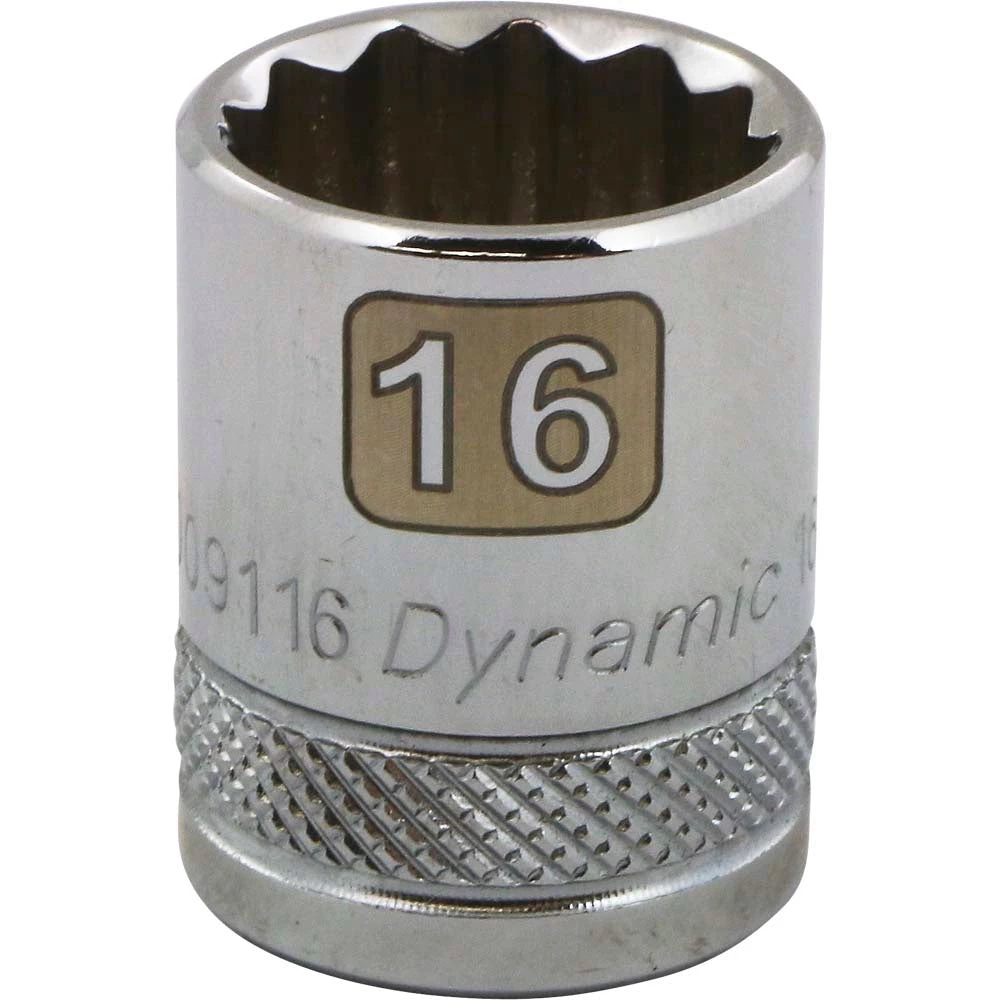 DRIVING AND FASTENING ACCESSORIES Gray GT-D009116 - 3/8" DRIVE 12 POINT 16MM CHROME SOCKET 3 DRIVING AND FASTENING ACCESSORIES Gray GT-D009116 - 3/8" DRIVE 12 POINT 16MM CHROME SOCKET