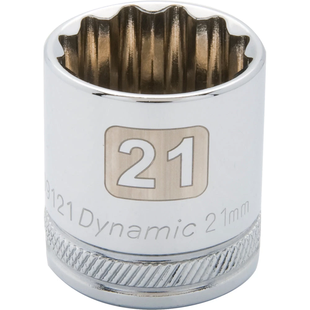 DRIVING AND FASTENING ACCESSORIES Gray GT-D009121 - 3/8" D 12PT 21MM CHROME SOCKET 3 DRIVING AND FASTENING ACCESSORIES Gray GT-D009121 - 3/8" D 12PT 21MM CHROME SOCKET