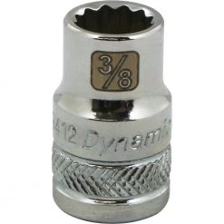 Gray GT-D009412 - 3/8" D 3/8" 12POINT CHROME SOCKET