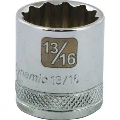 Gray GT-D009426 - 3/8" D 13/16" 12PT CHROME SOCKET DRIVING AND FASTENING ACCESSORIES