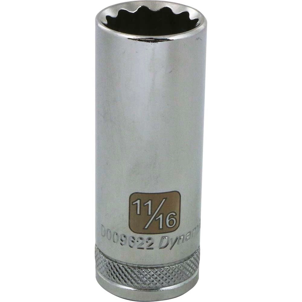 Gray GT-D009622 -3/8" D 12POINT 11/16" DEEP CHROME SOCKET 3 Gray GT-D009622 -3/8" D 12POINT 11/16" DEEP CHROME SOCKET